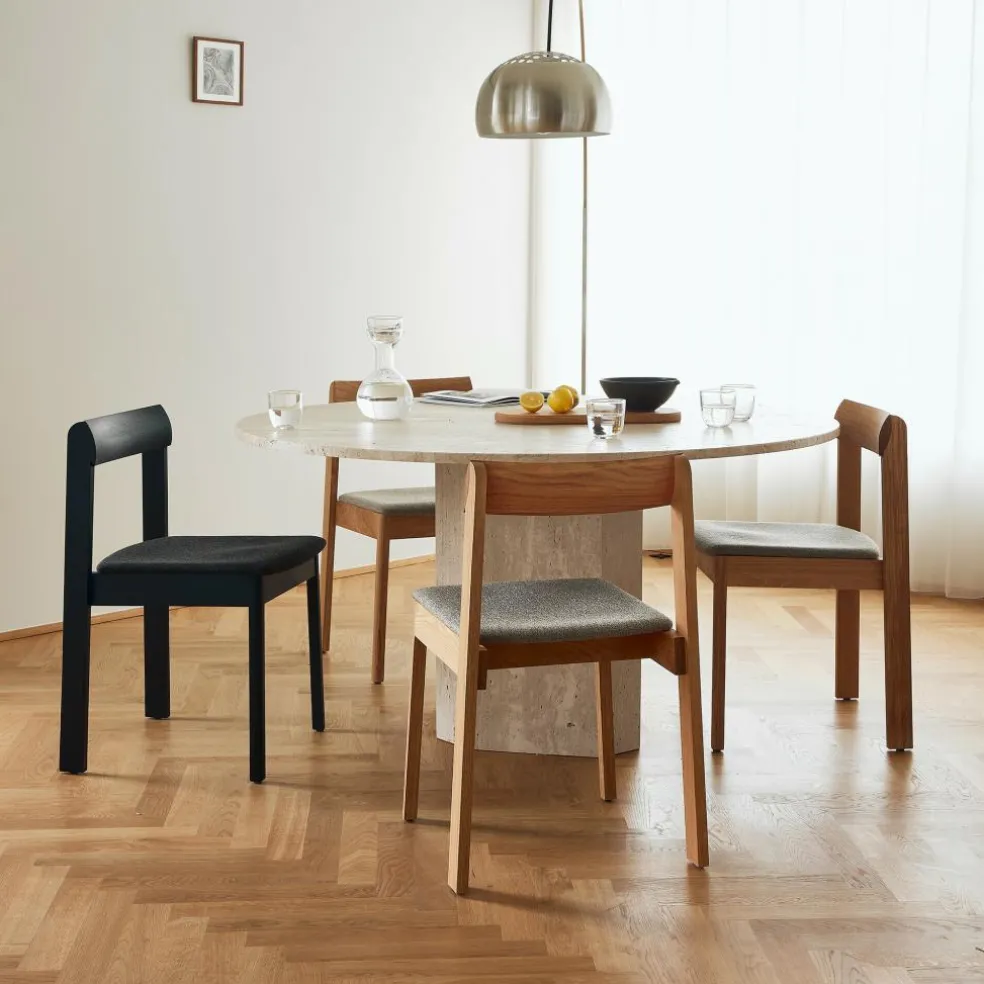 Blueprint Stuhl mit Sitzpolster