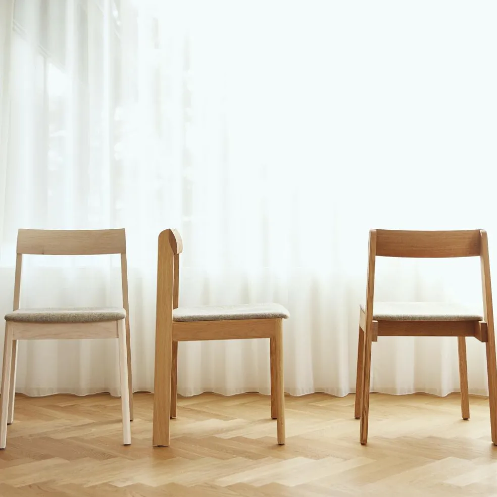 Blueprint Stuhl mit Sitzpolster