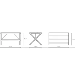 BM3670 Outdoor Klapptisch