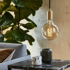 Brass Pendelleuchte