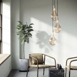 Brass Pendelleuchte
