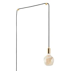 Brass Plug-in Pendelleuchte