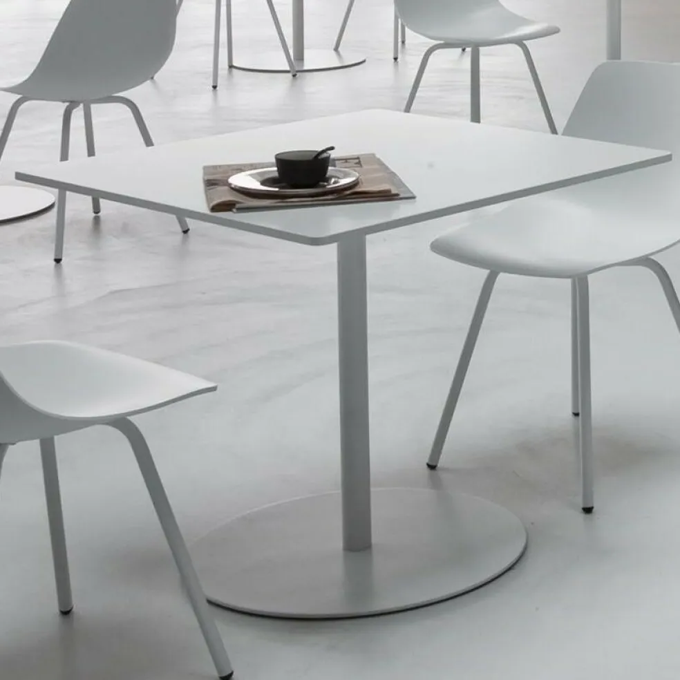 Brio Bistrotisch Gestell weiß H72cm