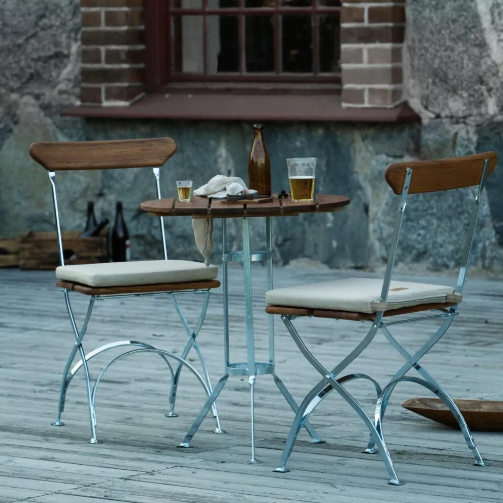 Bryggeri Gartenesstisch klappbar Ø60cm Teak