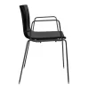 Catifa 46 0251 Armlehnstuhl einfarbig schwarz
