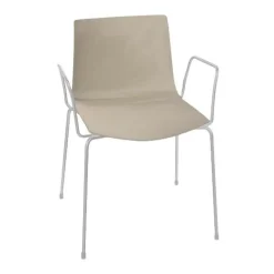 Catifa 46 0251 Armlehnstuhl einfarbig Gestell Chrom