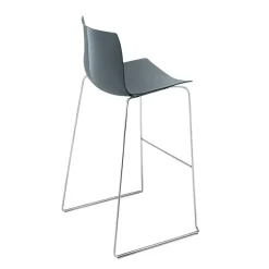 Catifa 46 0471 Barhocker einfarbig Gestell Chrom