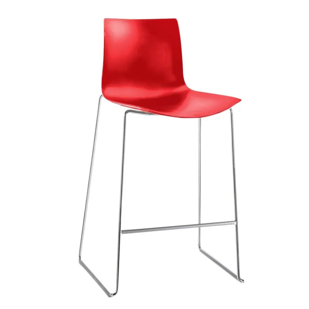 Catifa 46 0471 Barhocker einfarbig Gestell Chrom