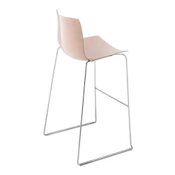 Catifa 46 0471 Barhocker einfarbig Gestell Chrom