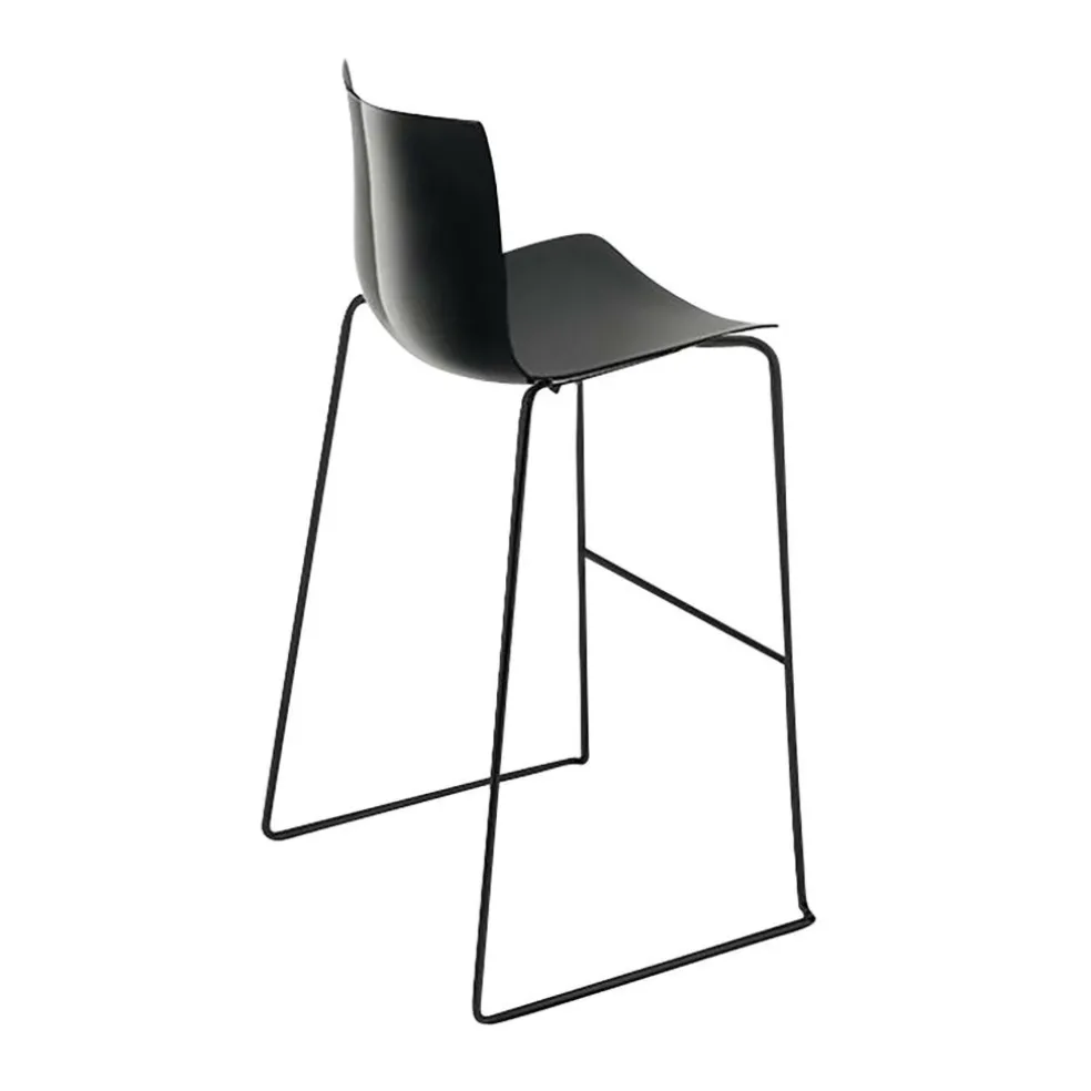 Catifa 46 0471 Barhocker einfarbig schwarz