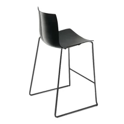 Catifa 46 0474 Barhocker niedr. einf. schwarz