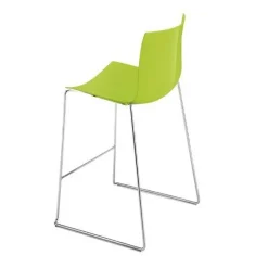 Catifa 46 0474 Barhocker niedrig einf. Chrom