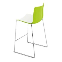 Catifa 46 0474 Barhocker niedrig zweif. Chrom