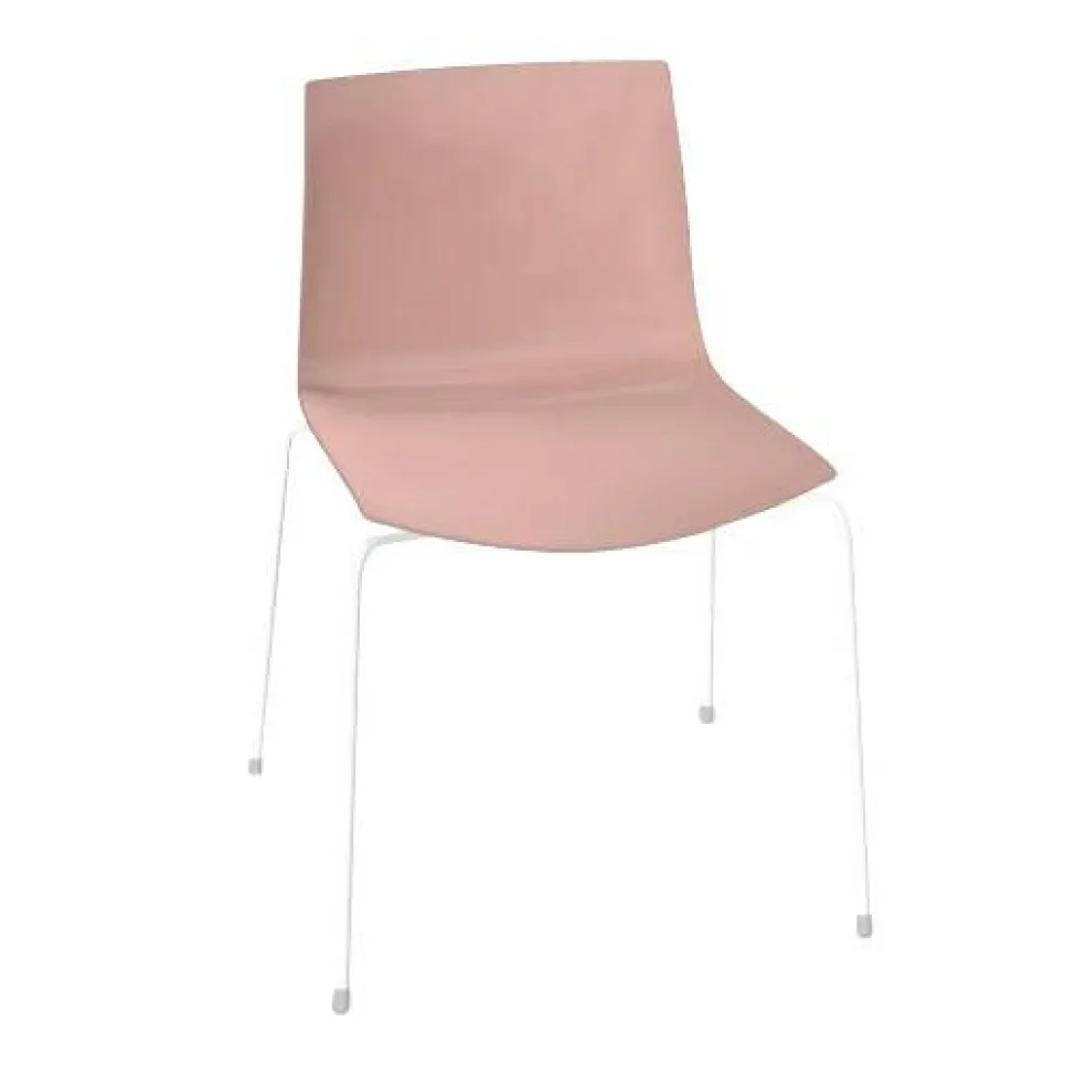 Catifa 46 0251 Stuhl einfarb. Gestell weiß