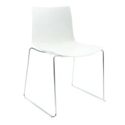 Catifa 46 0278 Stuhl einfarbig Kufe Chrom