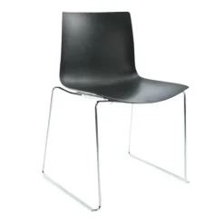 Catifa 46 0278 Stuhl einfarbig Kufe Chrom