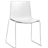 Catifa 46 0278 Stuhl zweifarbig Kufe Chrom