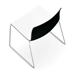 Catifa 46 0278 Stuhl zweifarbig Kufe Chrom