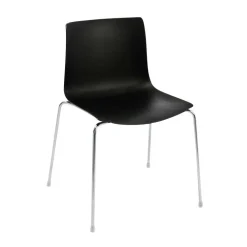 Catifa 46 Stuhl einfarbig Gestell Chrom
