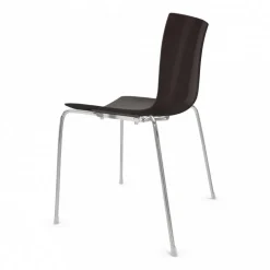 Catifa 46 Stuhl einfarbig Gestell Chrom