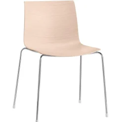 Catifa 46 Stuhl einfarbig Gestell Chrom