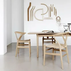 CH24 Wishbone Chair Gestell Buche 2er Set