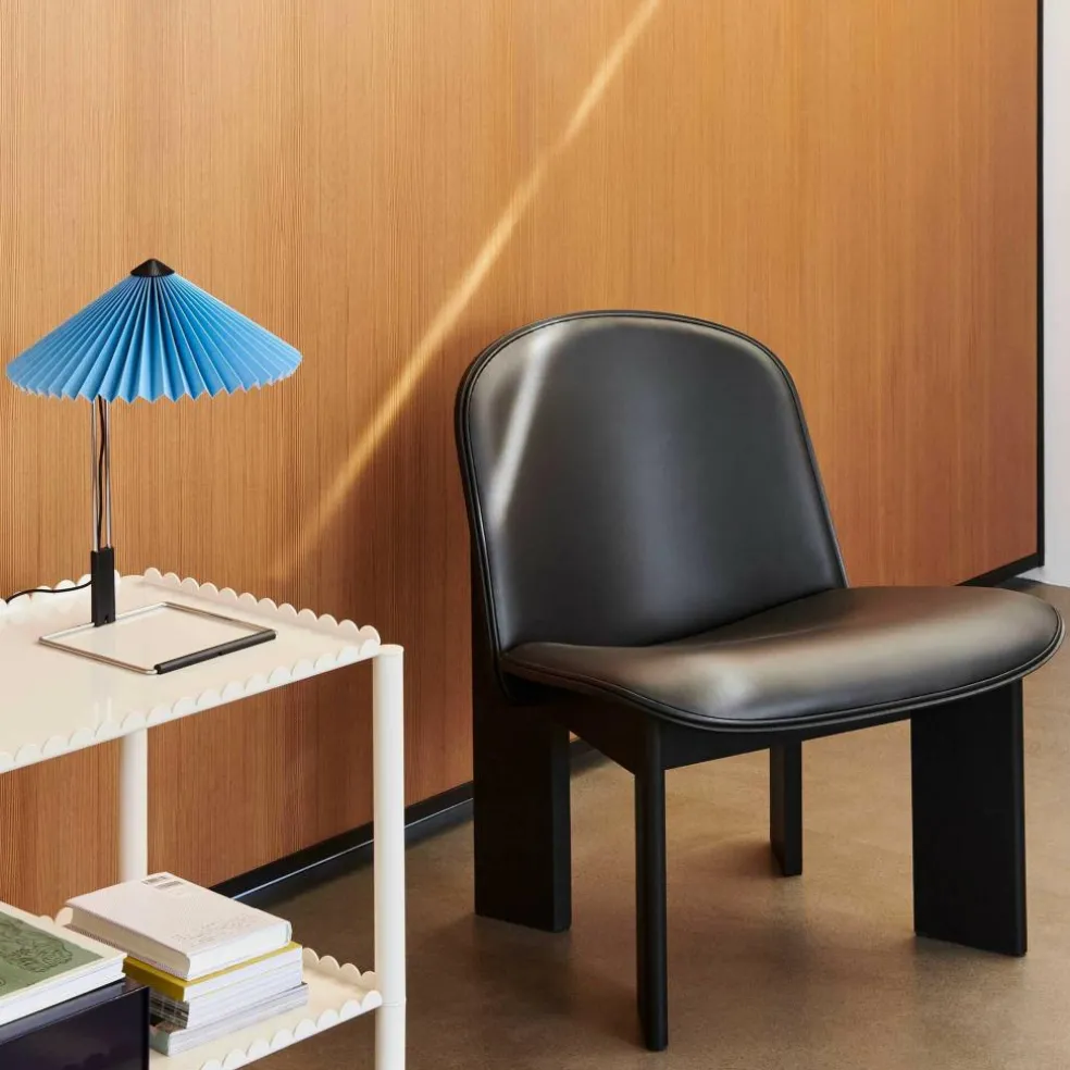 Chisel Lounge Stuhl Leder