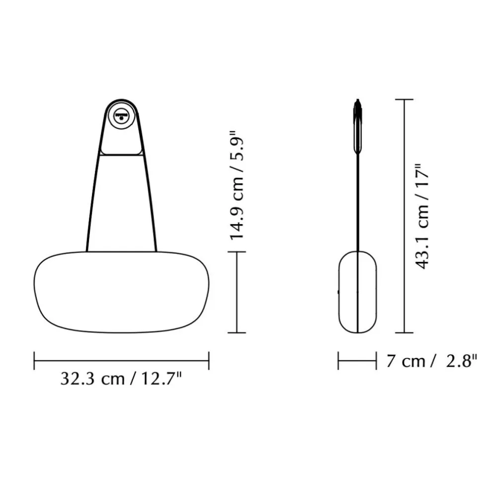 Chisel Lounge Stuhl Stoff