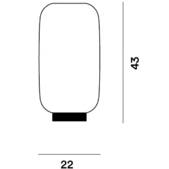 Chouchin 2 Reverse Deckenleuchte