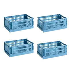 Colour Crate Korb recycelt S 4er Set