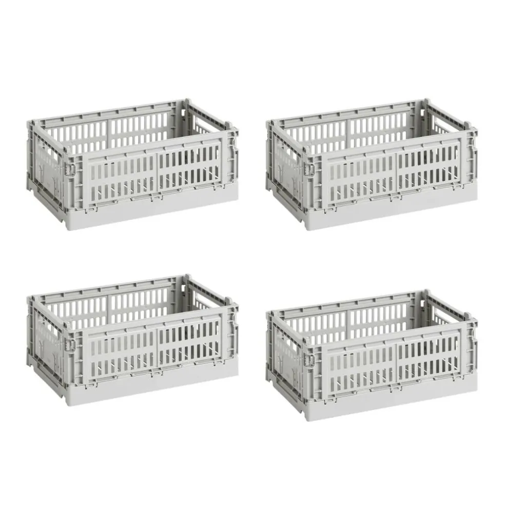 Colour Crate Korb recycelt S 4er Set