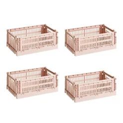 Colour Crate Korb recycelt S 4er Set