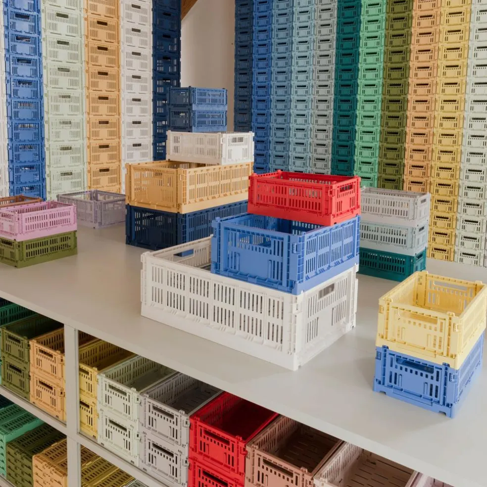 Colour Crate Square Korb L recycelt