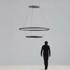 Compendium Circle LED Pendelleuchte Ø110cm