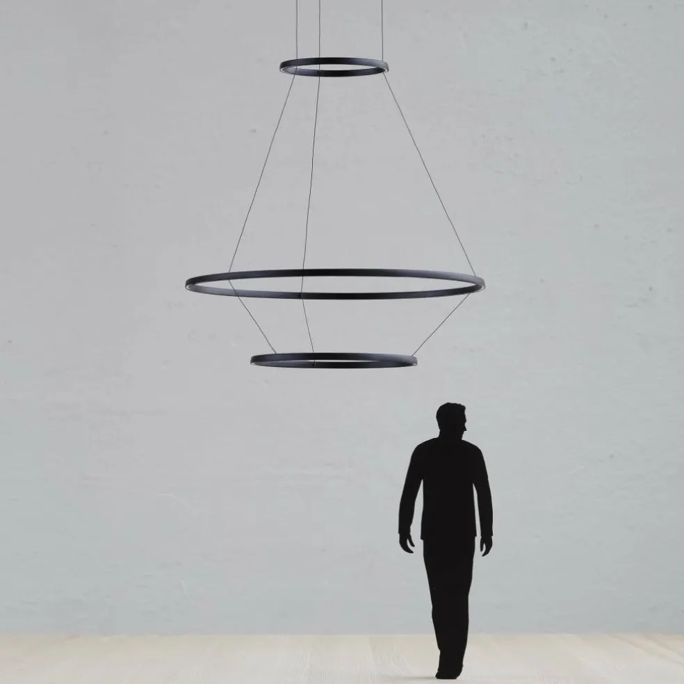Compendium Circle LED Pendelleuchte Ø110cm