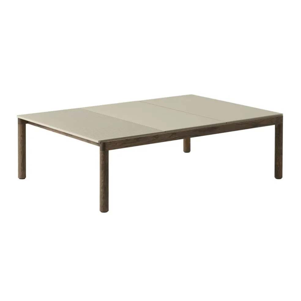 Couple Couchtisch 120x84x35 cm gewellt