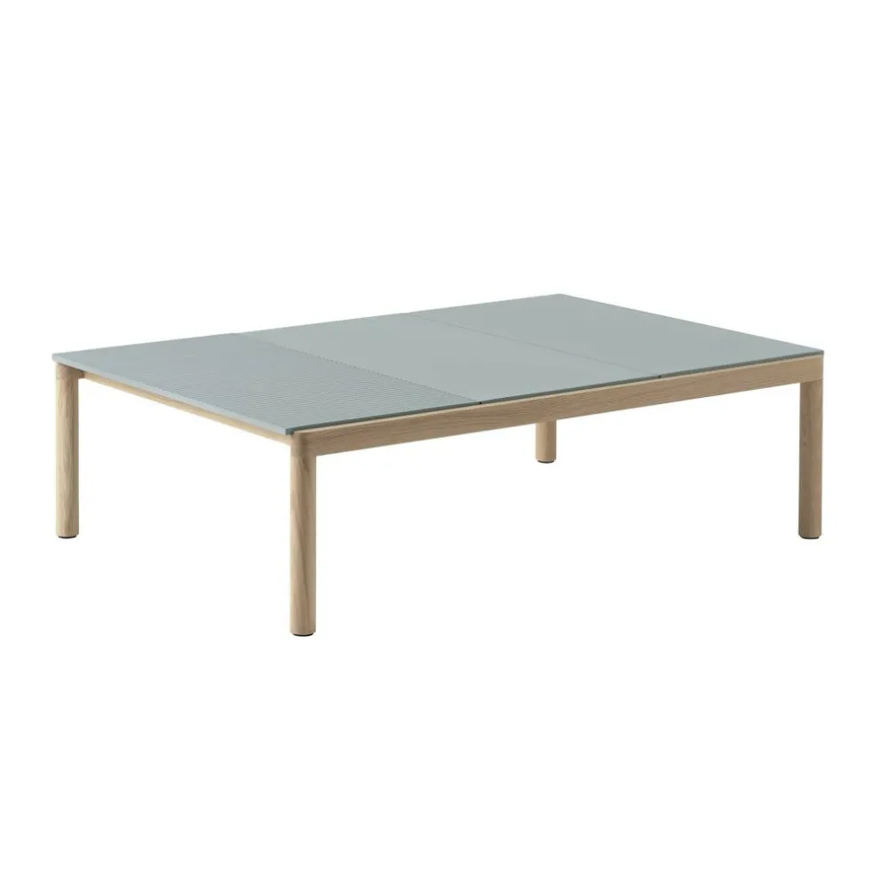 Couple Couchtisch 120x84x35 cm gewellt