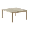 Couple Couchtisch 80x84x40 cm gewellt
