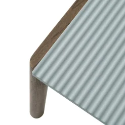 Couple Couchtisch 80x84x40 cm gewellt