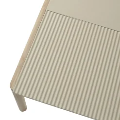 Couple Couchtisch 80x84x40 cm gewellt