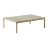 Couple Couchtisch 120x84x35 cm gewellt