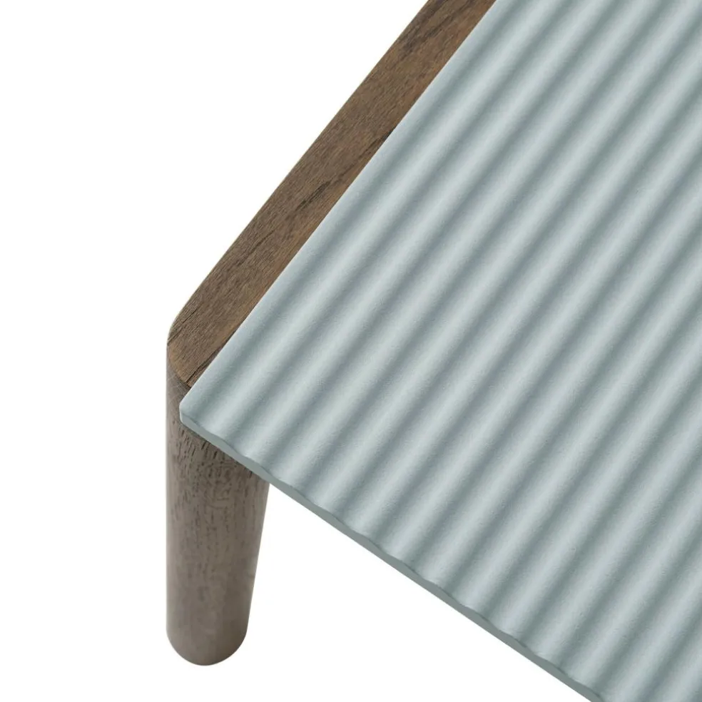 Couple Couchtisch 40x84x40 cm gewellt