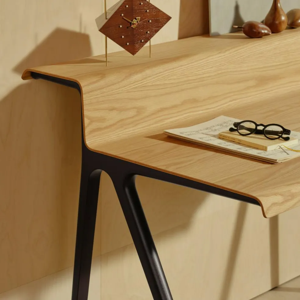 Courier Schreibtisch Gestell tiefschwarz