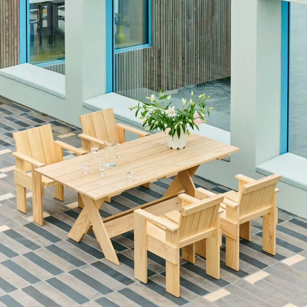 Crate Gartenesstisch 180cm