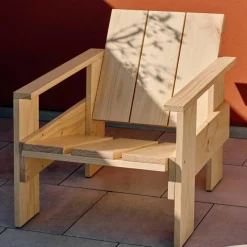 Crate Lounge Gartenstuhl 77cm