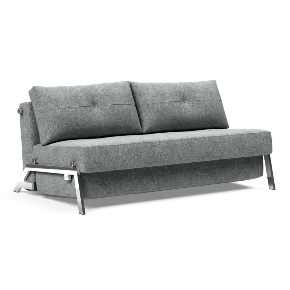 Cubed 160 Schlafsofa Chrom 165x103cm