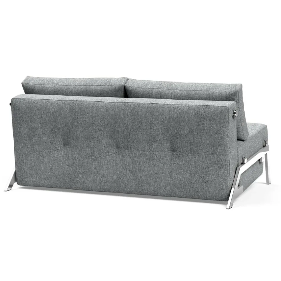 Cubed 160 Schlafsofa Chrom 165x103cm
