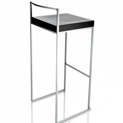Cubo S62 Barhocker Sitzfläche Leder H75cm