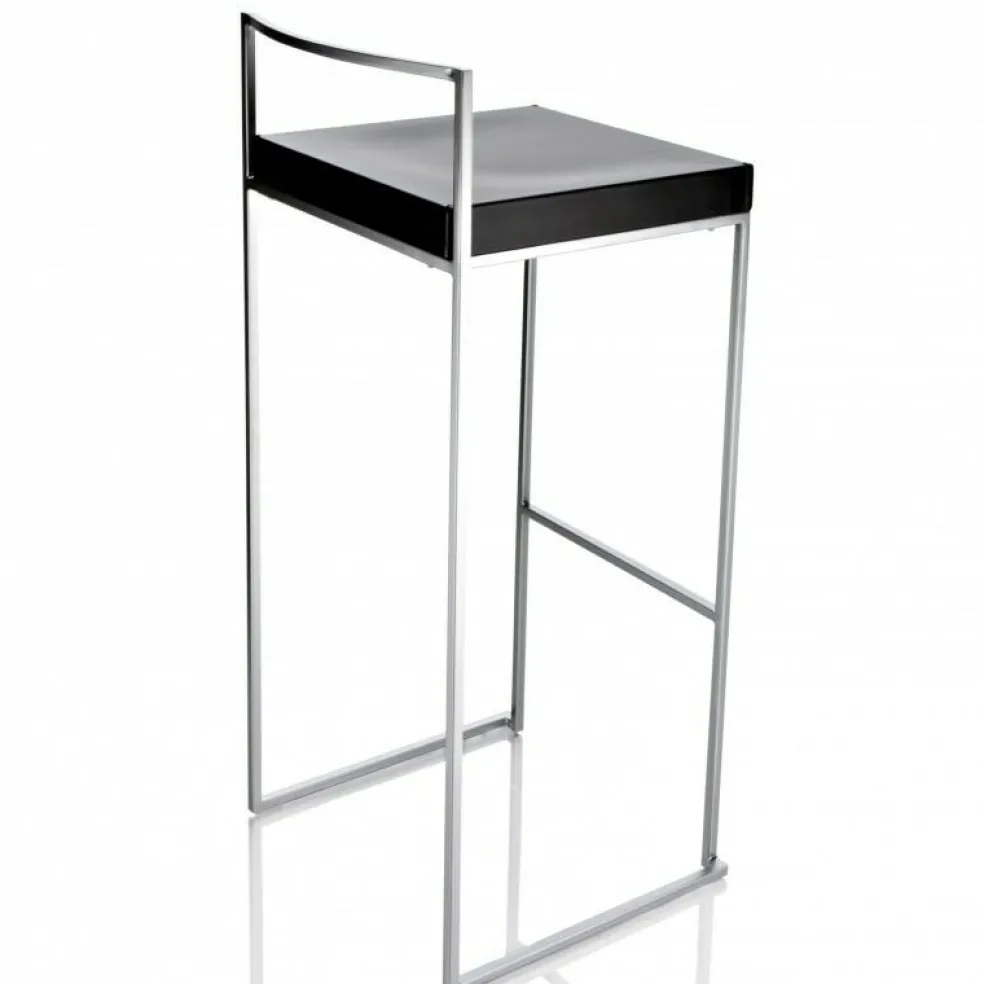 Cubo S62 Barhocker Sitzfläche Leder H75cm