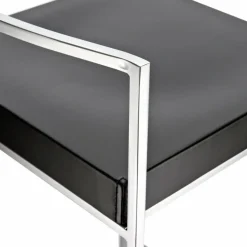 Cubo S62 Barhocker Sitzfläche Leder H75cm
